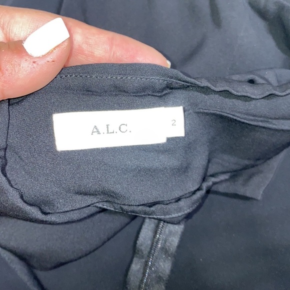 A.L.C. Ali Zip Top in Black - Picture 8 of 10